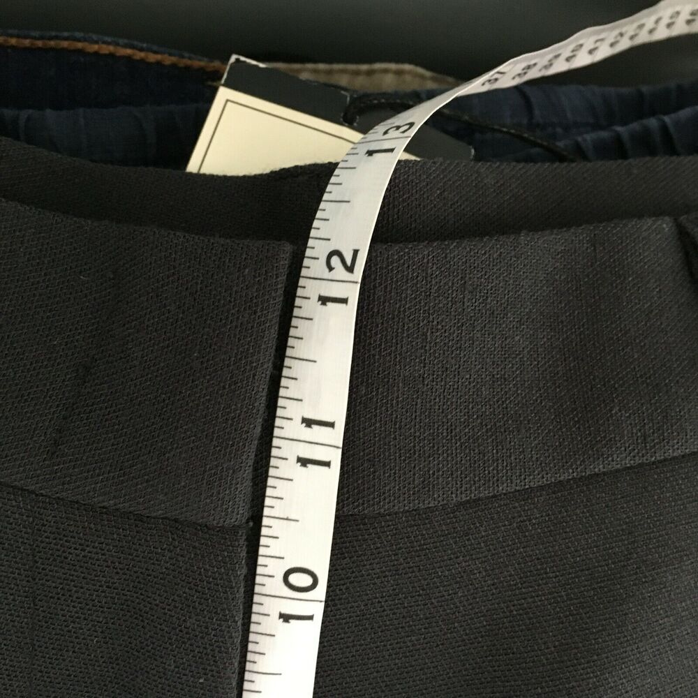 Jenne Maag Pants Womens Sz 14 Black Stretch Trouser Dress Straight Leg - Picture 9 of 11